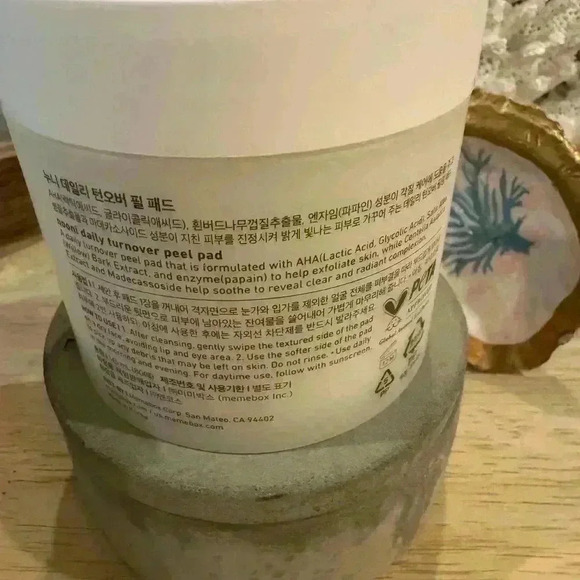 Korean Skincare NOONI Daily Turnover Peel Pads ~145ml (80 count) ~ NEW in box! - Picture 5 of 7